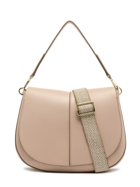 GIANNI CHIARINI HELENA ROUND Petit sac à bandoulière en cuir sel rose - Sacs pour Femme