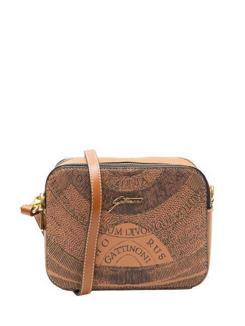 GATTINONI PLANETARIUM Sac à bandoulière pour appareil photo bronzage monochrome - Sacs pour Femme