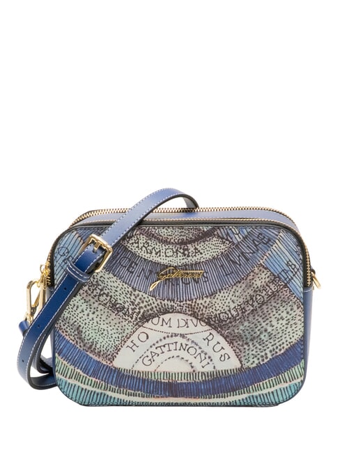 GATTINONI PLANETARIUM Sac à bandoulière pour appareil photo aigue-marine/bleu marine - Sacs pour Femme