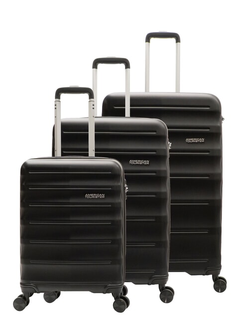 AMERICAN TOURISTER SPEEDLINK Ensemble de 3 chariots : cabine, moyen, grand NOIR - Ensemble Valises