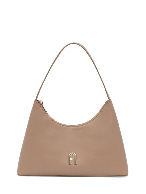 FURLA DIAMANTE Sac d'épaule caramel au beurre - Sacs pour Femme