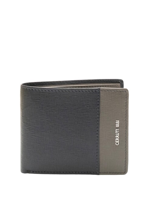 CERRUTI NADIR Portefeuille en cuir 8cc bleu - Portefeuilles Homme