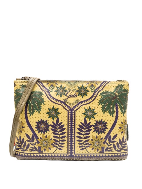 GABS BEYONCE pochette en cuir Les tons verts de Palm Beach - Sacs pour Femme