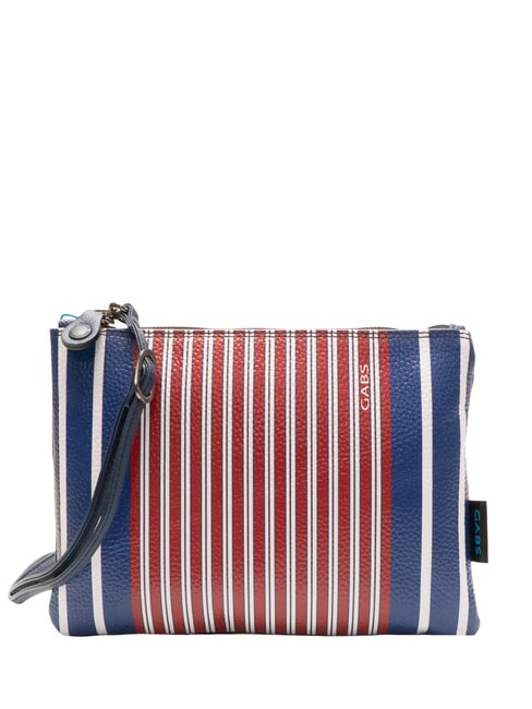 GABS BEYONCE pochette en cuir lignes de feu + encre bleue - Sacs pour Femme