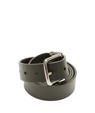 CERRUTI LOGO EMBOSSED Ceinture en cuir raccourcissable - Ceintures