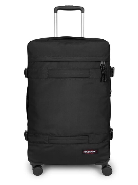 EASTPAK TRANSIT'R 4 XL + Chariot extra large NOIR - Valises Semi-rigides