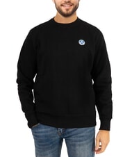 NORTH SAILS PATCH Sweat-shirt à col rond noir - Pulls molletonnés - 1