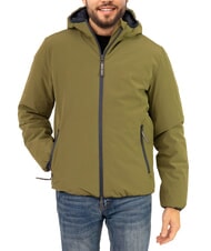 NORTH SAILS SOFTSHELL blouson aviateur à capuche vert lierre - Vestes pour hommes - 1