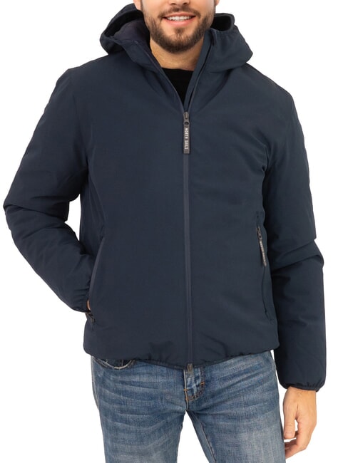 NORTH SAILS SOFTSHELL blouson aviateur à capuche bleu marine - Vestes pour hommes