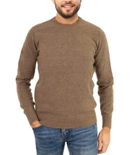 NORTH SAILS N|S Pull à col rond avec logo brodé mélange de fossiles - Pulls pour hommes - 1