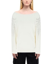 GUESS BAT SLEEVE LORETTA Pull col bateau coupe d&eacute;contract&eacute;e - Chandails pour femmes