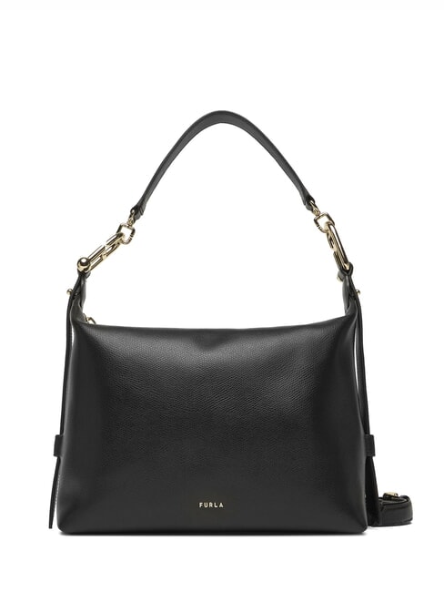 FURLA TONIE Sac bandoulière en cuir avec bandoulière Noir - Sacs pour Femme
