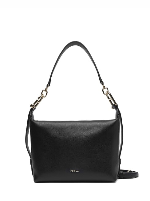 FURLA TONIE Petit sac en cuir avec bandoulière Noir - Sacs pour Femme