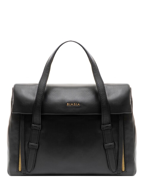 BIASIA RANCH sac en cuir noir - Sacs pour Femme