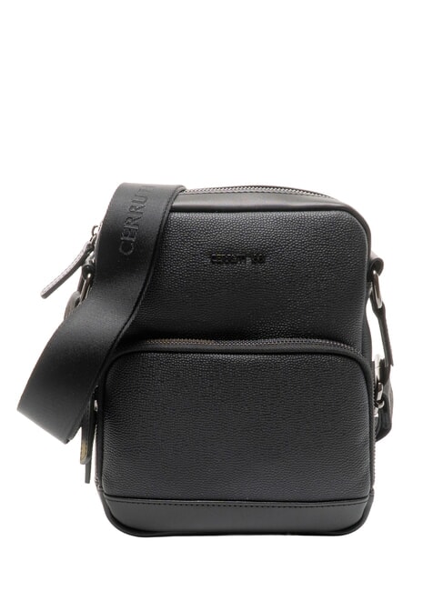 CERRUTI JEREMY sac en cuir noir - Sacs en Bandoulières pour Homme
