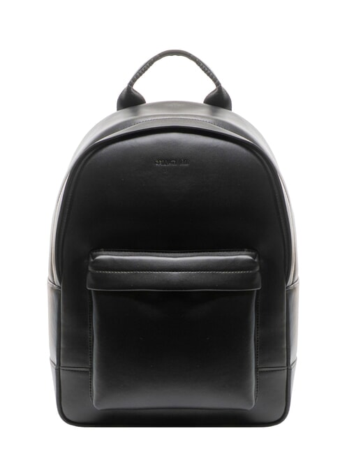 CERRUTI BRAD Sac à dos pour ordinateur portable 13 pouces, en cuir noir - Sacs à dos pour ordinateur portable