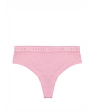 TOMMY HILFIGER TH String taille haute avec élastique logoté - Slip femme