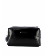 PIQUADRO BLUE SQUARE  Trousse de beauté en cuir - Trousses