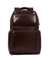 PIQUADRO BLUE SQUARE  Sac à dos pour ordinateur portable 15,6" en cuir - Sacs à dos pour ordinateur portable