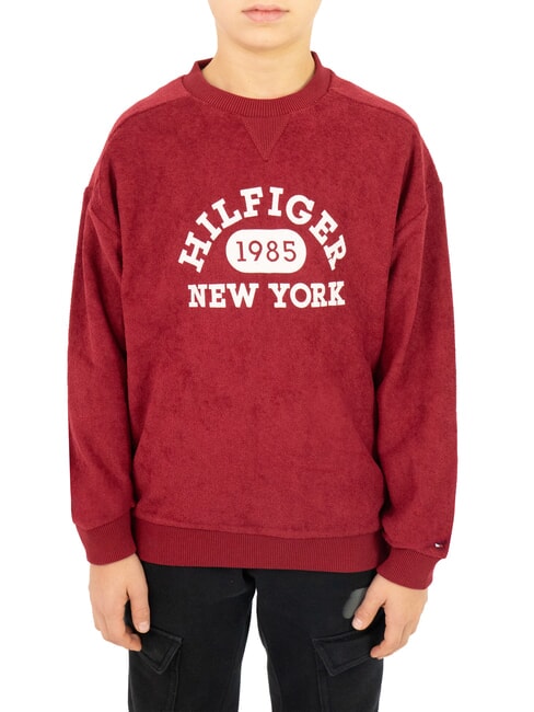 TOMMY HILFIGER TH KIDS Sweat-shirt enfant imprimé rouge - Bébé Sweat