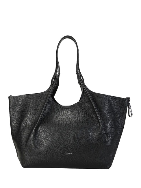 GIANNI CHIARINI DUA Grand sac à bandoulière en cuir Noir - Sacs pour Femme