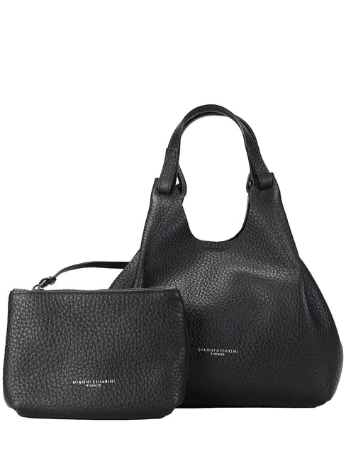 GIANNI CHIARINI DUA Sac bandoulière, en cuir Noir - Sacs pour Femme