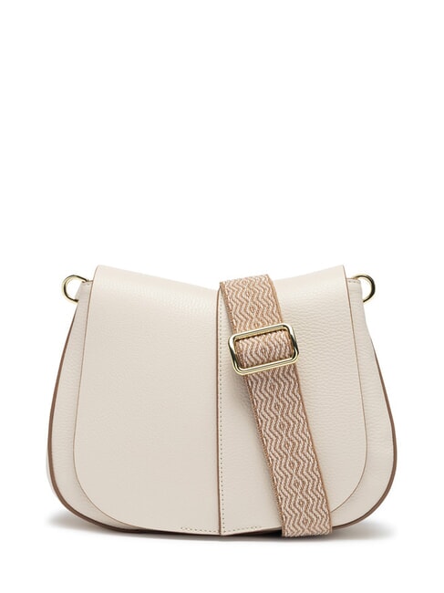 GIANNI CHIARINI HELENA ROUND Sac en cuir avec double bandoulière MARBRE - Sacs pour Femme