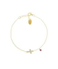 AMEN CROCI Bracelet avec croix et zircons - Bracelets