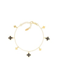 AMEN NATURA Bracelet à trèfles à quatre feuilles - Bracelets