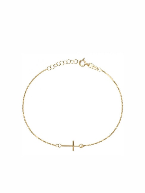 AMEN PREGA E AMA Bracelet avec croix Rose - Bracelets