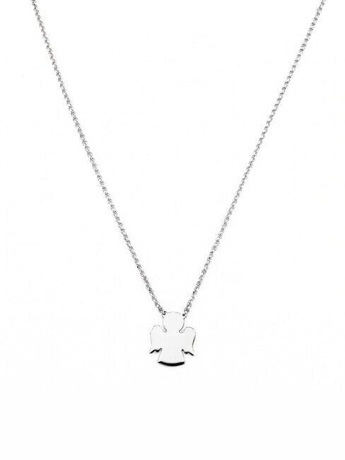 AMEN COCCOLE Collier en argent avec un petit ange rhodium - Colliers