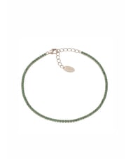 AMEN TENNIS MANIA Bracelet rose avec zircon vert - Bracelets