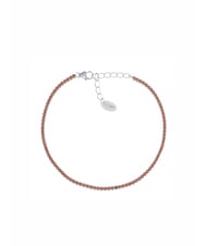 AMEN TENNIS MANIA Bracelet avec zircon orange rhodium - Bracelets - 1