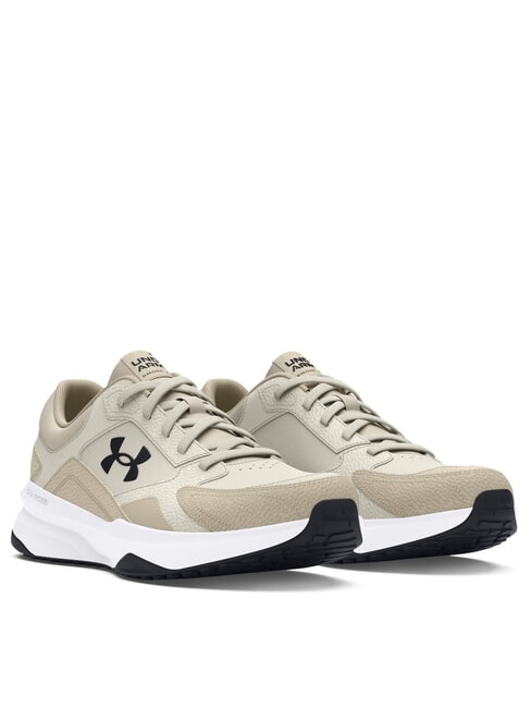 UNDER ARMOUR EDGE Baskets quartz blanc - Chaussures Homme