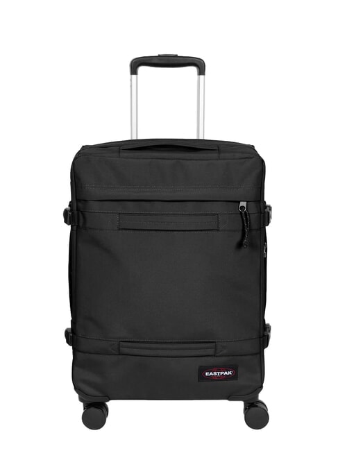 EASTPAK TRANSIT'R 4 S + Chariot à bagages à main NOIR - Valises cabine