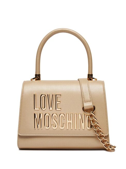 LOVE MOSCHINO BOLD LOVE Sacoche avec bandoulière or - Sacs pour Femme