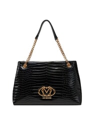 LOVE MOSCHINO SHINY CROCO sac à bandoulière - Sacs pour Femme