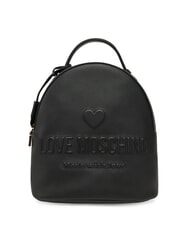 LOVE MOSCHINO LOVE EMBOSSED Sac à dos avec logo cousu - Sacs pour Femme