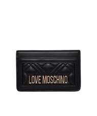 LOVE MOSCHINO QUILTED Porte-cartes plat matelassé - Portefeuilles Femme