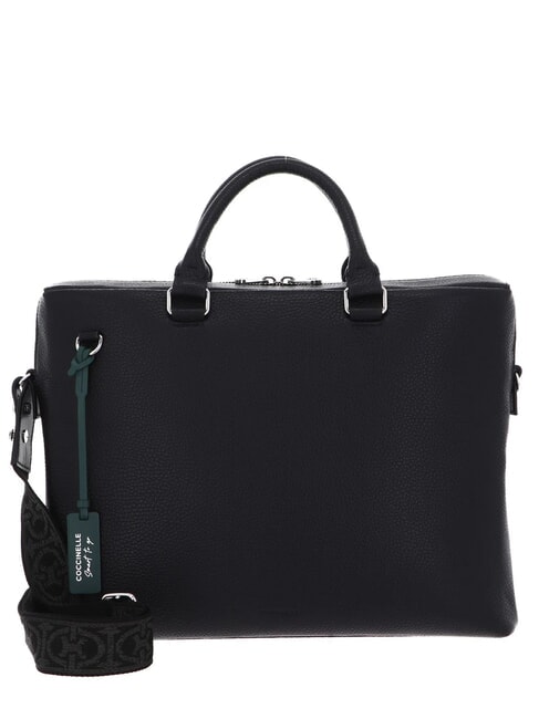 COCCINELLE STG SOFT porte-documents en cuir Noir - Sacs pour Femme