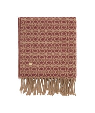 COCCINELLE MONOGRAM WOOL &Eacute;charpe en laine m&eacute;lang&eacute;e - &Eacute;charpes