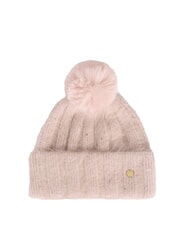 COCCINELLE JENNIE bonnet &agrave; pompon - Bonnets