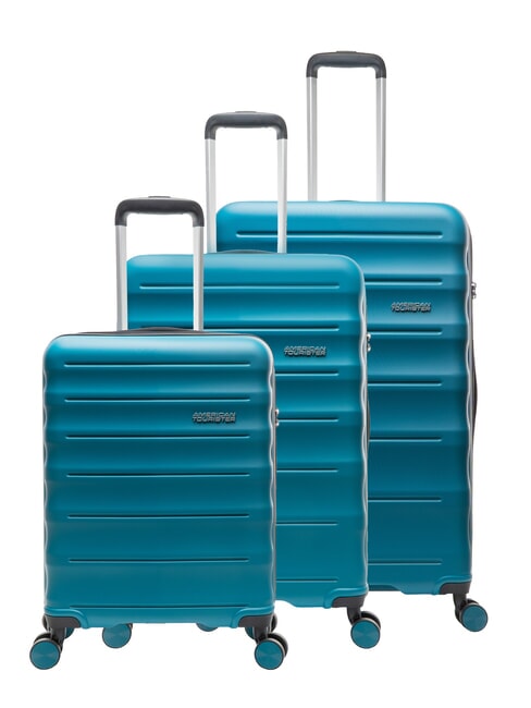 AMERICAN TOURISTER SPEEDLINK Ensemble de 3 chariots : cabine, moyen, grand sarcelle - Ensemble Valises