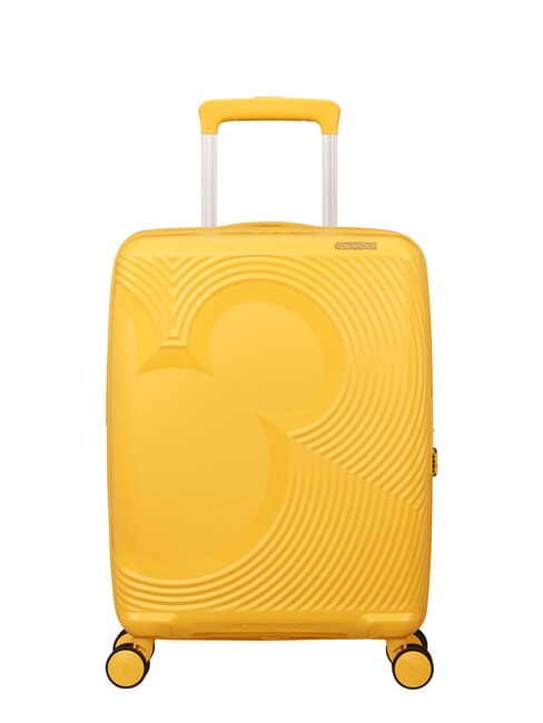 AMERICAN TOURISTER MICKEY MAGIC Bagage à main extensible Mickey Fleur Jaune - Valises cabine