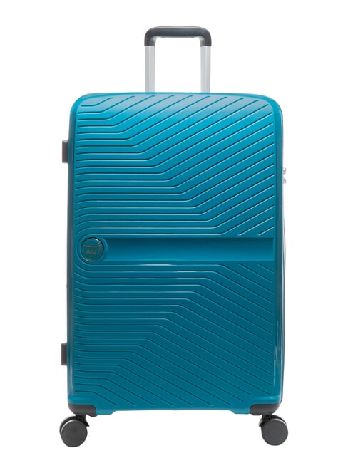 LESAC SLIDE Grand chariot extensible bleu malachite - Valises Rigides
