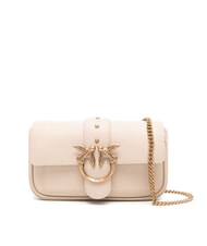 PINKO LOVE ONE POCKET Sac à bandoulière en cuir - Sacs pour Femme
