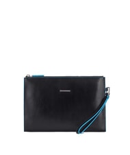 PIQUADRO BLUE SQUARE Pochette plate en cuir - Sacs pour Femme
