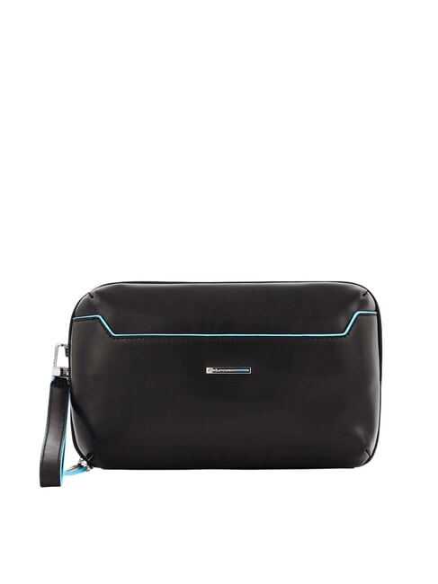 PIQUADRO BLUE SQUARE Pochette en cuir organisée Noir - Étui pour tablette & Organiseur