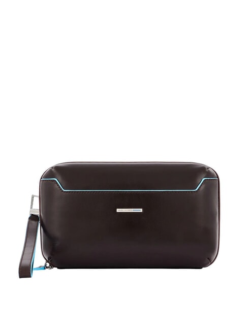 PIQUADRO BLUE SQUARE Pochette en cuir organisée ACAJOU - Étui pour tablette & Organiseur