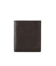 PIQUADRO BLACK SQUARE  Portefeuille vertical en cuir MORO - Portefeuilles Homme - 1
